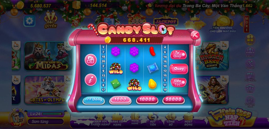 Khám Phá Trò Chơi Candy Slot: Hành Trình Ngọt Ngào Đầy Hứng Khởi! - v99club