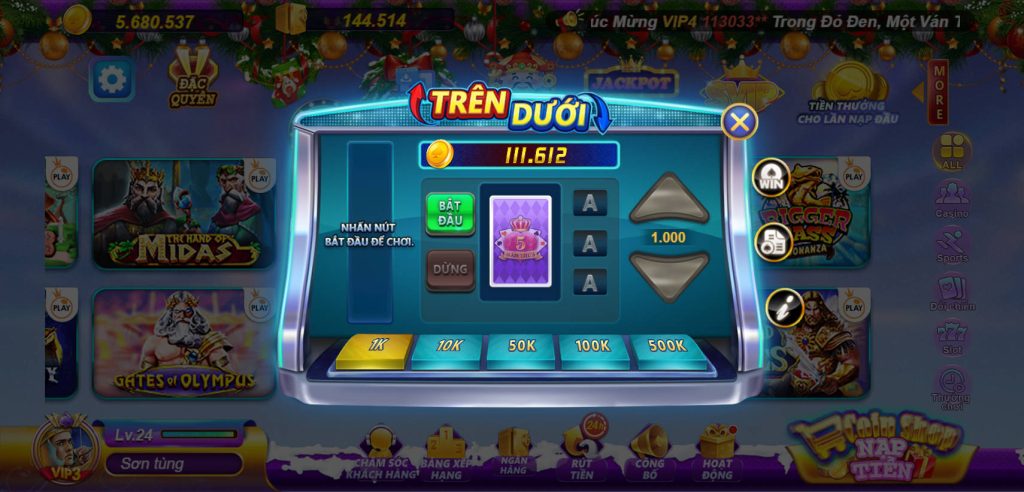 Khám Phá Trò Chơi Trên Dưới: Trải Nghiệm Thú Vị Cho Người Chơi - v99club