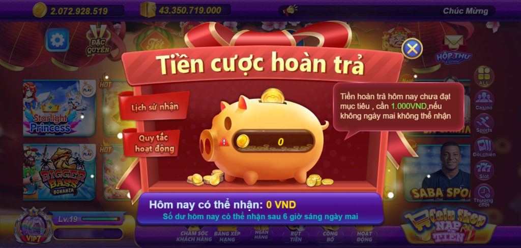 Tiền Cược Hoàn Trả Tại V99: Nhận Lại Một Phần Giải Trí! - v99club