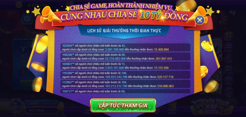 Chia Sẻ Tại V99Game: Nhận Thưởng Không Giới Hạn! - v99club